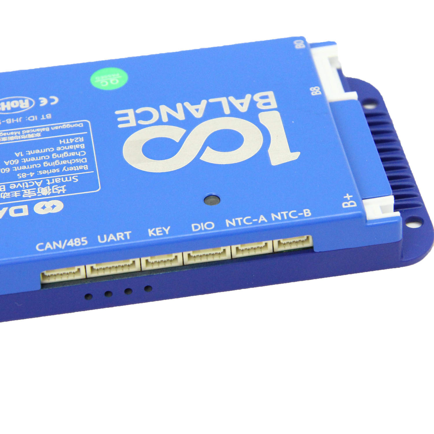 Smart BMS LiIon 4s-8s 60A with active balancer